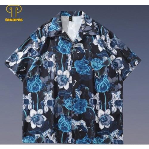 TAVARES Men Dress Shirts Summer Social Office Business Shirt Short Long Sleeve Casual Collared Shirt White Blue Button Up Shirt