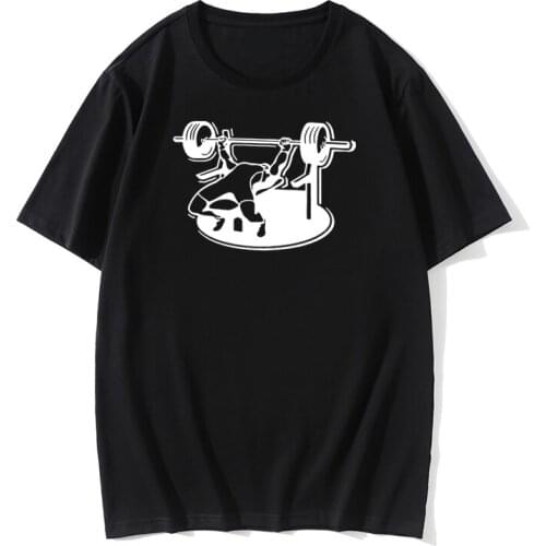 Bodybuilding Bench Press Barbell Birthday Funny Unisex Graphic Vintage Fun Cotton Short Sleeve T Shirts O-Neck Harajuku T-shirt