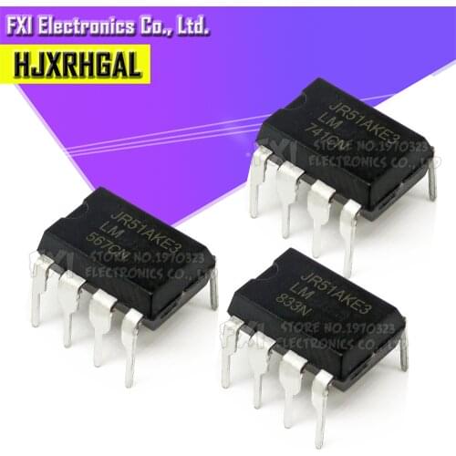 10PCS LM833N LM833 DIP8 DIP new original