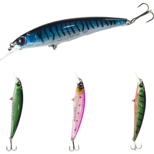 10PCS/Lot 11cm 13.5g Fishing Lures Classic Style Minnow Fishing Bait Fishing Tackle Free Shipping Fishing Lure Set