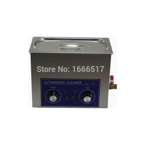 6.5L Ultrasonic Cleaner Heater Mechanical 180W 110V or 220V free basket