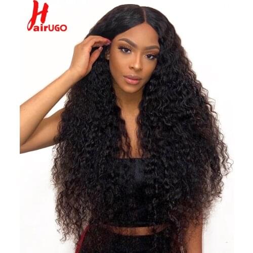 Brazilian Kinky Curly Hair Bundles 1/3/4 Pcs 100% Remy Human Hair Weave Bundles 8-26 Inch Natural Color Hair Extensions HairUGo