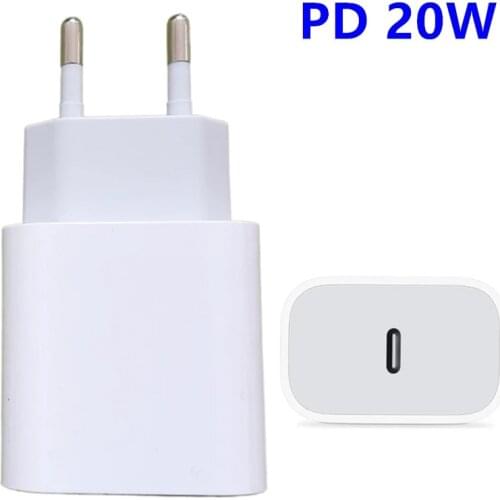 Fast Charger Type C For iPhone 11Pro Max 12 Pro 128Gb Samsung S21 Ultra S 20 21 Xiaomi 11 Redmi Apple Huawei 18W 20W W USB-C 3.0