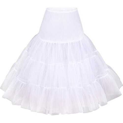 Sensual Looking Fancy Clingy Bridal Bride Women Petticoat