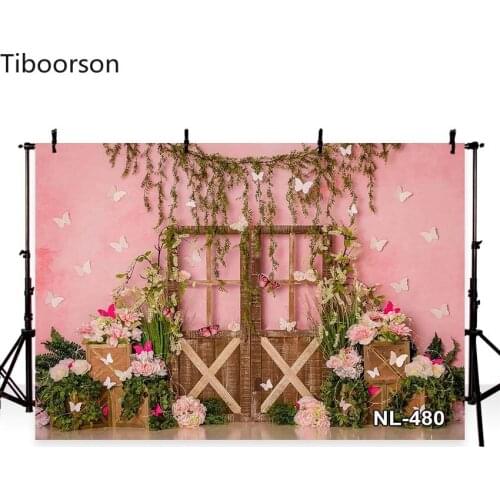 Rose Backdrop Photography Pink wallpaper Customized Backdrops Birthday Party background Studio Wedding Photo Booth Props