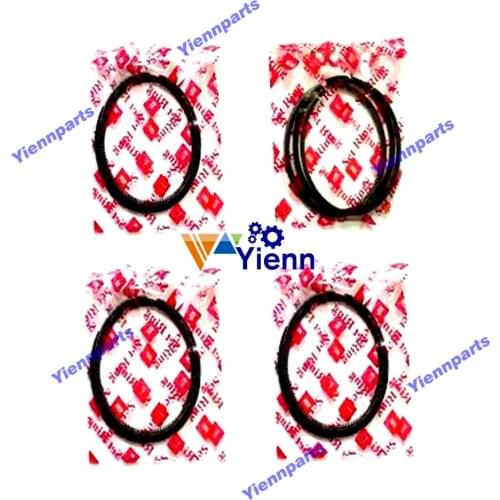 For Mitsubishi S4S Piston Ring 32A14-00100 34417-11011 Fit Mitsubishi F18B FD28 FD35 Forklifts S4S Diesel Engine Spare Parts