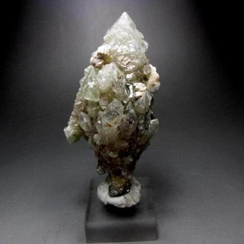 317g Elestial Sketal Castle Candle Quartz DT - crystals and stones healing Mineral specimen Home Decor feng shui decoration