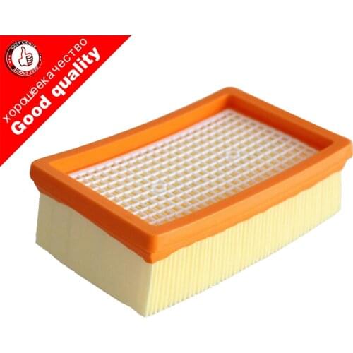 Free shipping Flat-Pleated Filter for KARCHER MV4 MV5 MV6 WD4 WD5 WD6 Wet and Dry Vacuum Cleaner Parts #2.863-005.0 HEPA Filters