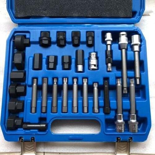 Car Generator Pulley Disassembly Tool 33T One Way Clutch Pulley Disassembling Tool