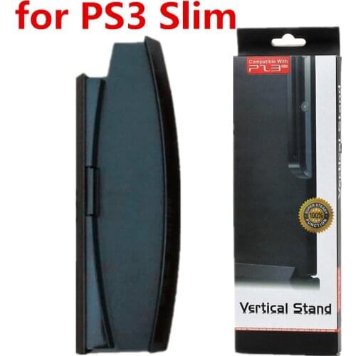 Console Black Plastic Base Vertical Stand Holder Hold Dock Base For Sony Playstation 3 For PS3 Slim 2000 3000 Controller