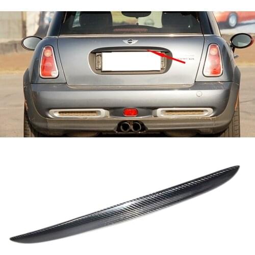 For BMW MINI R53 tail cover trim to mini carbon fiber tail cover trim Add-on Style