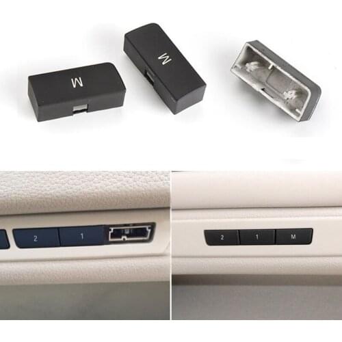 Car Interior Seat Memory Switch Button Decoration Frame Trim Cover Sticker for BMW 5 7 Series F10 F18 F02 2008-2017 Car Styling