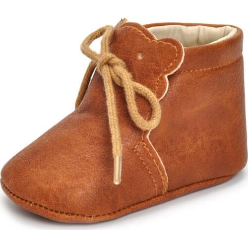 Pudccoo Leather New Classic Sports Sneakers Newborn Baby Boys Girls First Walkers Shoes Infant Toddler Soft Sole Anti-slip 0-18M