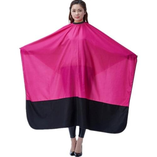 Salon Professional Hairdressing Cape Adult Waterproof Hair Dyeing Perming Styling Hairdresser Double Color Haircut Apron Gown