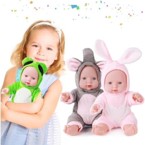 Simulation Doll Newborn Baby Dolls Lifelike Kids Brithday 1PC Reborn Baby Full Body Soft Replaceable Full Vinyl Dolls