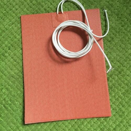 90X90mm,80W 230V Custom Designed Silicone Heater, Electric heating Industrial Heate air conditioning compressor