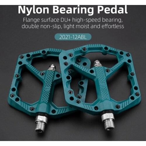 ROCKBROS Bicycle Pedal Bike Pedals Road Cycling Pedals Flat Platform Riding Pedal Bicycle Accessories Mountain Bike Pedals