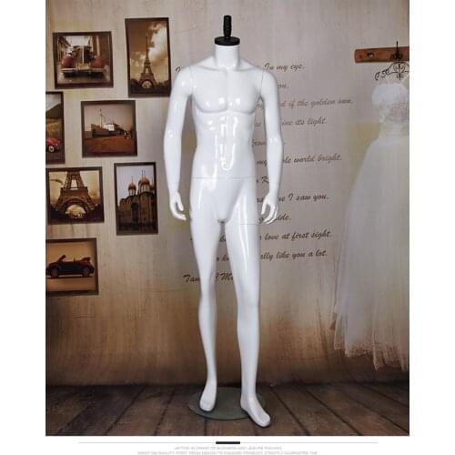 Best Quality Male Mannequin Headless Mannequin Full White Model On Promotion