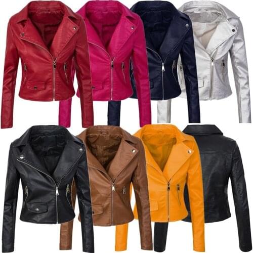 ZOGAA Women's Leather Jackets