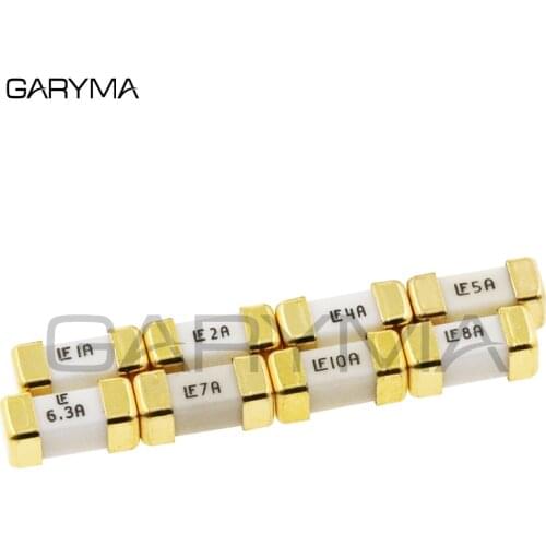 10pcs 1808 SMD Fuses Disposable Fuse Ultra-Rapid Restore Fuse 0.5A 1A 2A 3A 4A 5A 6.3A 7A 8A 10A 15A/125V 0451