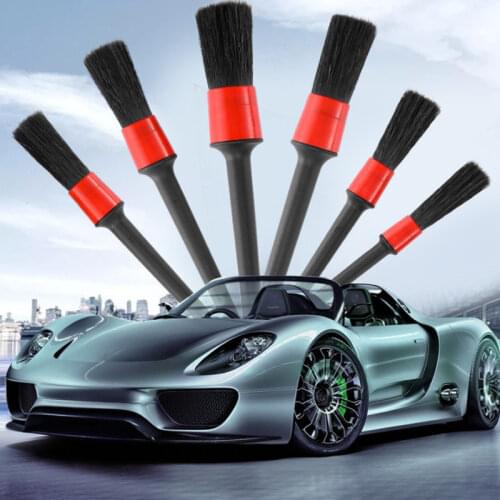 5pcs Car Detailing Brush Auto Cleaning Car Cleaning Detailing Set Dashboard Air Outlet Clean Brush Tools Car Wash Accessories