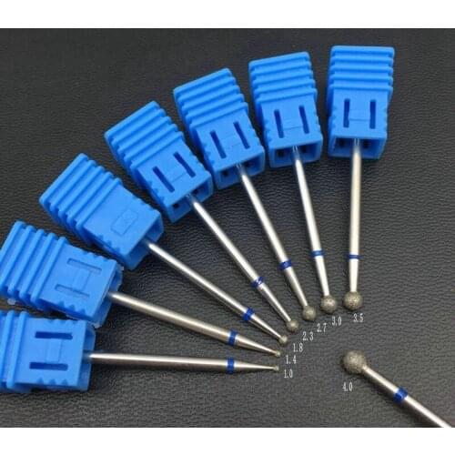 Diamond Nail Drill Bit Manicure Electric Machine Tool Nail Art Cuticle Clean Sanding Milling Rotary Grinding Head
