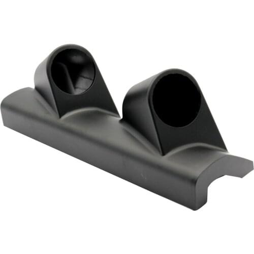 2" 52mm Right Hand Drive Pod A Pillar 2 Hole Mount Gauge Holder Black