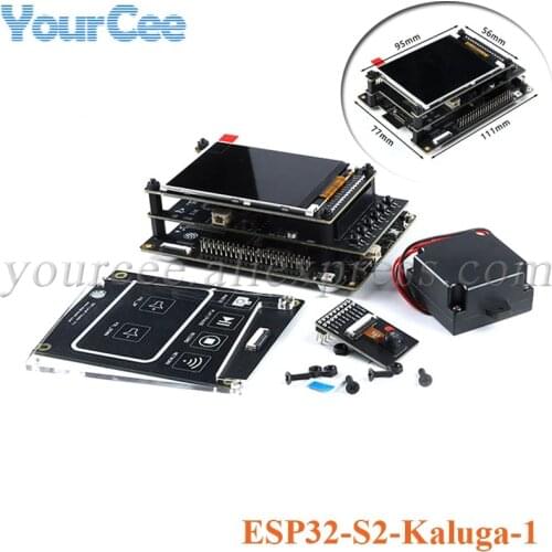ESP32 S2 ESP32-S2-Kaluga-1 Kit Multimedia Development Board Module DIY ESP-LyraP-CAM Camera Board 3.2 inch LCD Display Module