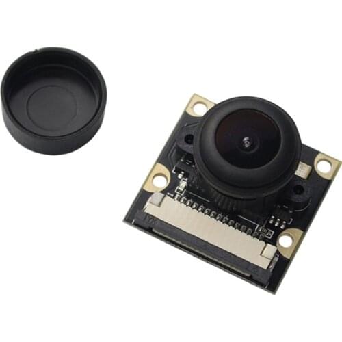 Y8AC Raspberry Pi Camera 4B/3B Universal 130 160degree Fisheye Lens Wide-angle Infrared Night Vision Webcam