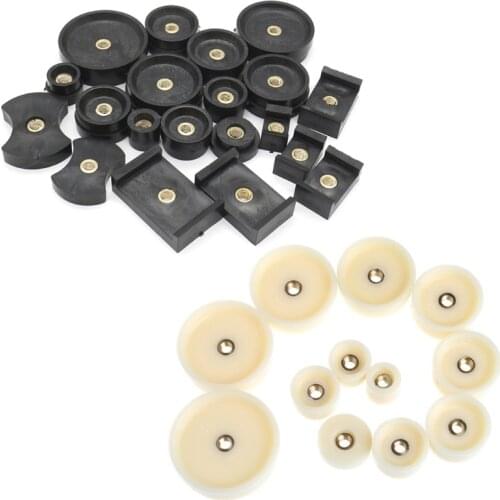 20 Pcs Watch Back Press Fitting Dies Repair Kit Round Rectangular 85LB
