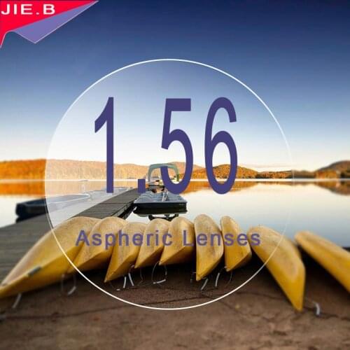 1.56 Index Prescription Lenses Resin Aspheric Glasses Lenses for Myopia Hyperopia Presbyopia Eyeglasses Lens with Green Coating