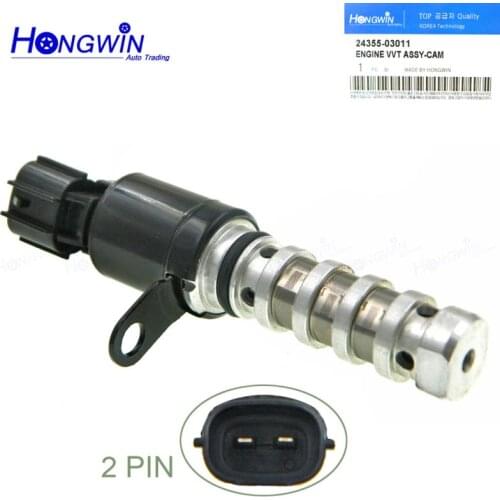 24355-03011 VVT Camshaft Timing Control Valve For HYUNDAI i10 i20 Fits KIA CEED PICANTO RIO 1.0 1.2 2435503011