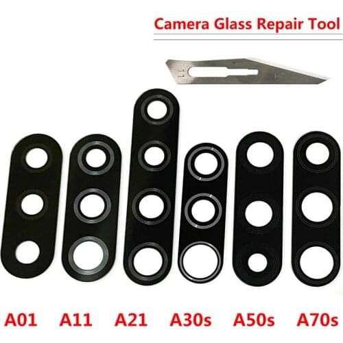 Original New For Samsung Galaxy J5 J510 J7 J710 2016 A21S A30S A50S A70S A31 A51 A41 A71 S20 Plus Back Rear Camera Glass Lens
