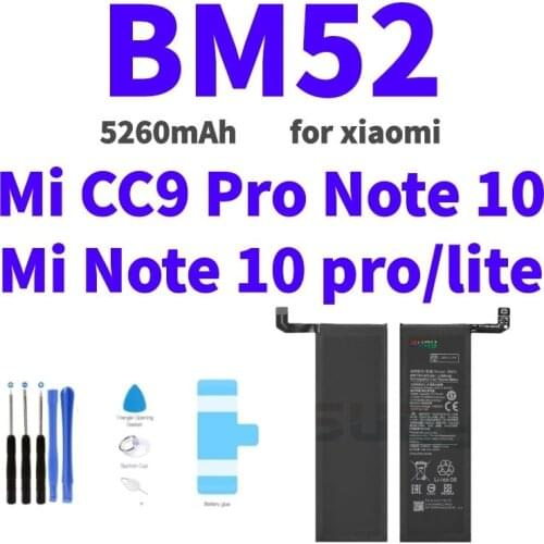 Аккумуляторы для телефонов Xiaomi Mi Note 10 Pro Suqy China At AliExpress