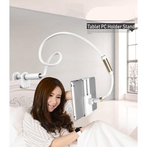 Tinhofire 360 Rotating Flexible 120CM Long Arm Tablet PC Holder Stand Lazy Bracket for 4-10.6inch Mobile Phone Ipad Tablet