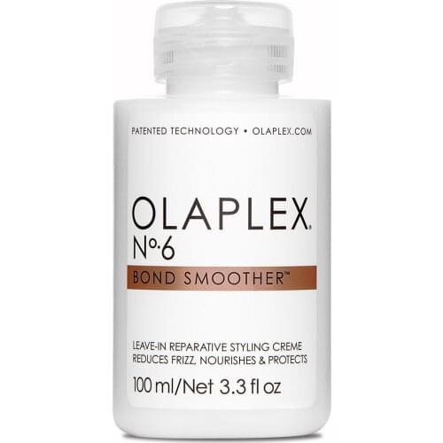 100 ml No.6 Olaplex Bond Smoother Reparative Styling Creme Leave in Styling Hair Conditioner Cream Anti Frizz Hydrates