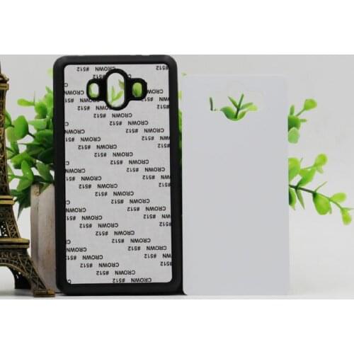Wtsfwf DIY 2D Sublimation rubber TPU+PC Blank Case for Huawei Mate 10 with Aluminum Inserts and glue