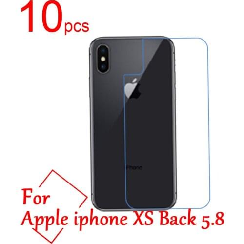 10pcs Ultra Clear/Matte/Nano anti-Explosion LCD Screen Protector Cover For iphone XS XR XS Max 5.8 6.1 6.5 Back Protective Film