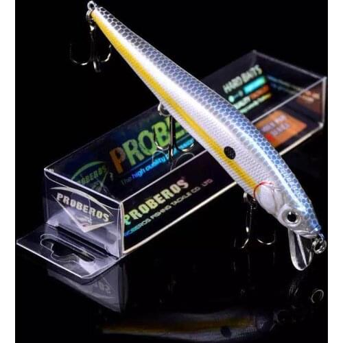 1Pcs Minnow Fishing Lure 12cm/15g Balancer Hard Artificial Bait 3D Eyes Fishing Tackle Wobblers Crankbait