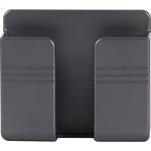 50% Hot Sale Wall Phone Holder Waterproof Punch-free ABS Sturdy Remote Control Stand for Home