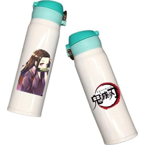 500ml Vacuum Flask Cosplay Animation Except The Demon Jin Meisu The Same Type High Temperature Stainless Steel Tea Cup
