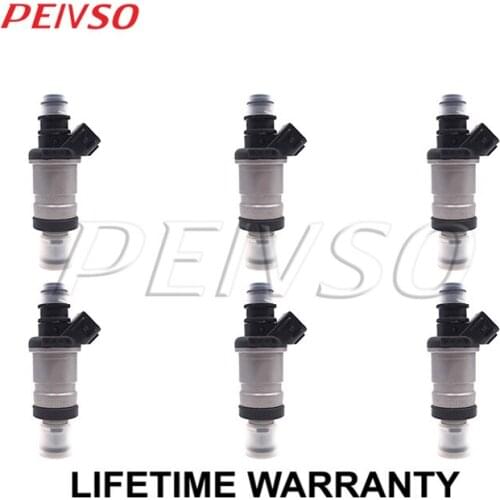 6x 06164-P8A-A00 fuel injector for ACURA CL 1997~1999 3.0L V6