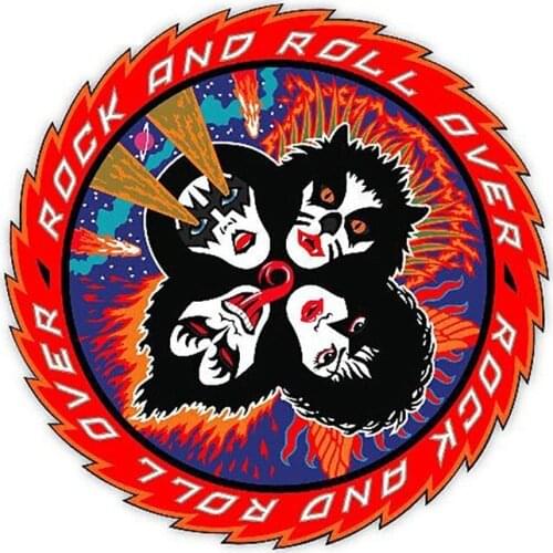 Funny Clown Kiss Saw Car Sticker Pvc Auto Styling Mold Waterproof Bumper Trunk Motor Decorative Graphic Decal 12cm*12cm