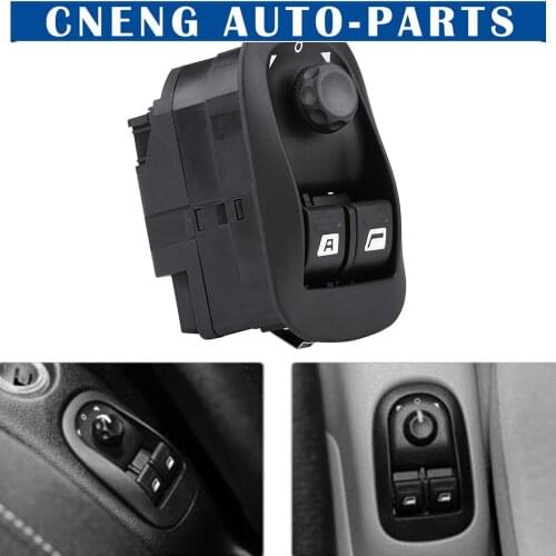 6554wa Electric Power Master Window Lifter Control Switch for Peugeot 206 306 Auto Parts 6554.WA 2002-2016