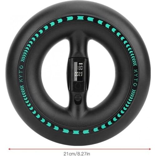 Electronic Hand Strength Grip Trainer Non-Slip Arc Handle Arm Wrist Strength Trainer Chest Back 3D Accelerated Wrist Exerciser