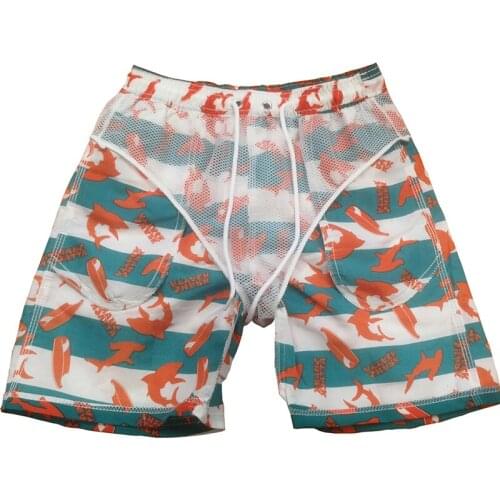 Boys Striped Print Beach shorts Childrens Water-Repellent Casual Pants For 2021 New Fashion Pants HSJ88