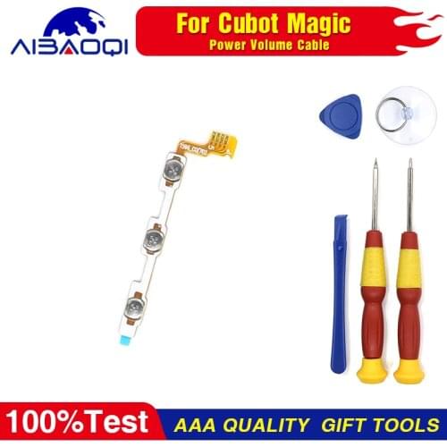 Power on/off+volume FPC Key up/down button flex cable FPC For Cubot Magic Phone Perfect Replacement Parts Free Tools