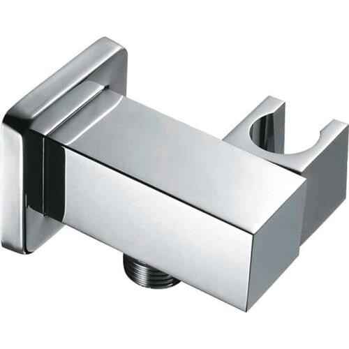 Brass Hand Shower Head Adjustable Wall Bracket Concealed Shower Fixture Shower Head Holder