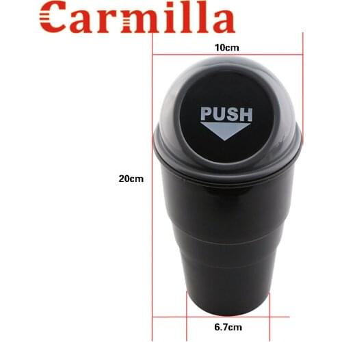 Carmilla New Hot Car Garbage Can Car Trash Can Garbage Dust Case Holder Bin Best Deal 1 Set