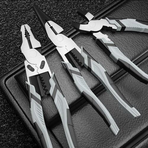 Multifunction Pliers Universal Diagonal Pliers Needle Nose Pliers Hardware Tools Wire Cutters Electrician Wire Pliers Diagonal